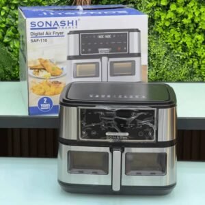 مقلاة هوائية رقمية (بدون زيت) من ماركة سوناشي (Sonashi)موديل SAF-115