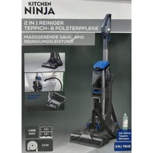 مكنسة كهربائية2.5 لتر 1400 وات للغسيل الرطب والشفط Kitchen Ninja