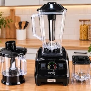 خلاط كهربائي ومحضرة طعام متكاملة (3 في 1)بقوة950واط من علامة Kingstar Electrostar، موديل O S-717